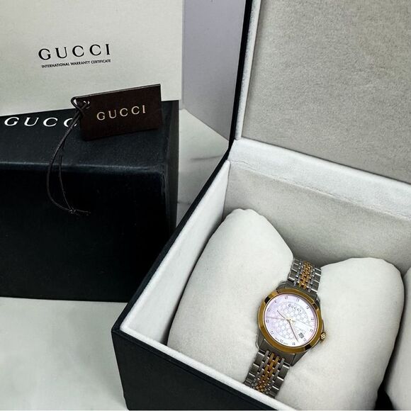 Gucci G-Timeless Pink 27mm Women’s Watch - Picture 2 of 8